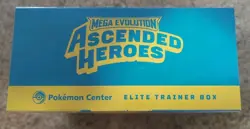 Pokemon Center Ascended Heroes Elite Trainer Box SEALED PC ETB -bent corner/tear - Image 4