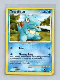 Totodile 106/123 Common Mysterious Treasures Pokemon Lightly Played - Image 1