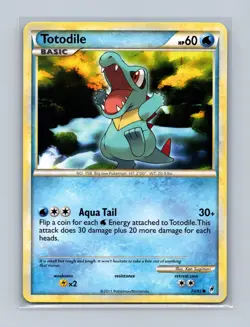 Totodile 74/95 Common Call of Legends Lightly Played - Image 1