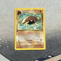 Pokemon Fossil First Edition 50/62 Kabuto - Image 1