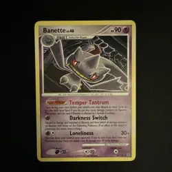 Pokemon TCG Banette 19/127 Platinum Rare Regular Stage 1 90 HP 2009 English - Image 1