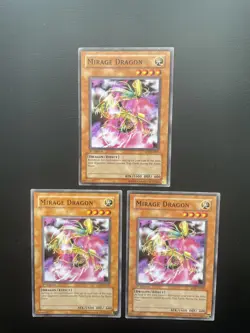 Yugioh Mirage Dragon RDS-EN027 Common 1st Edition LP/MP X3 - Image 1