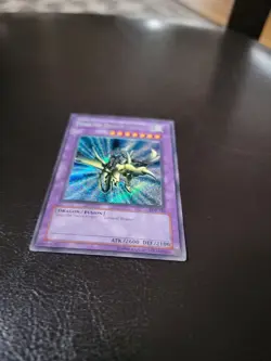 YuGiOh Gaia The Dragon Champion Unlimited Holo #LOB-125 NM-MT OC859 - Image 2