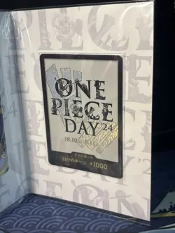 One Piece Day 24 Monkey.D. Luffy Japanese Promo Set New & Sealed - Image 3