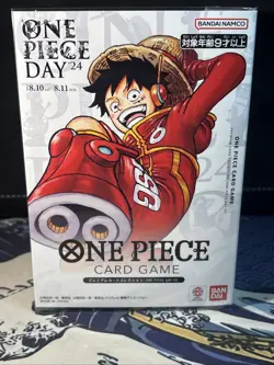 One Piece Day 24 Monkey.D. Luffy Japanese Promo Set New & Sealed - Image 5