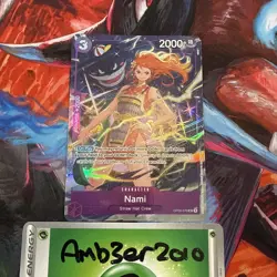 One Piece TCG gengar Nami OP09-070 NM+ Rare - Image 1