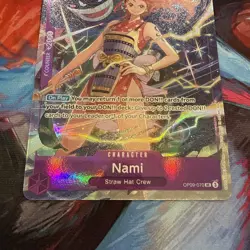 One Piece TCG gengar Nami OP09-070 NM+ Rare - Image 3