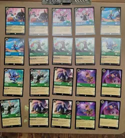 Disney Lorcana TCG - Azurite Sea Starter Deck - USED - Excellent Condition - Image 2