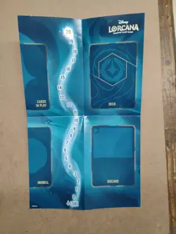 Disney Lorcana TCG - Azurite Sea Starter Deck - USED - Excellent Condition - Image 5