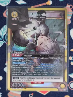 Modernia UE14BT/NIK-1-019 SR NIKKE Union Arena TCG *ENGLISH* - Image 1