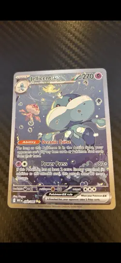 Pokemon TCG White Flare Jellicent EX Special Illustration Rare Card 168/086 - Image 1