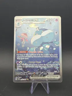 Jellicent EX 168/086 White Flare Holo Special Illustration Rare Pokemon Card TCG - Image 1