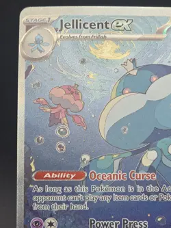 Jellicent EX 168/086 White Flare Holo Special Illustration Rare Pokemon Card TCG - Image 4