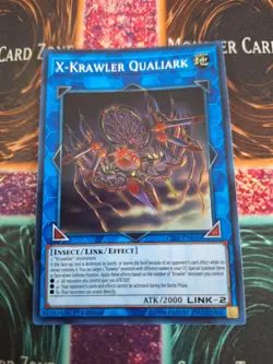 Yugioh X-Krawler Qualiark CIBR-EN050 Super Rare 1st Edition Near Mint - Image 1