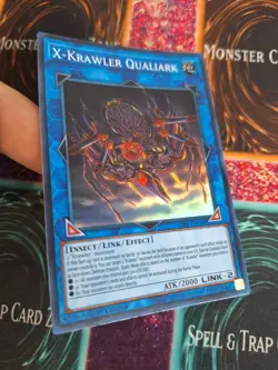 Yugioh X-Krawler Qualiark CIBR-EN050 Super Rare 1st Edition Near Mint - Image 2