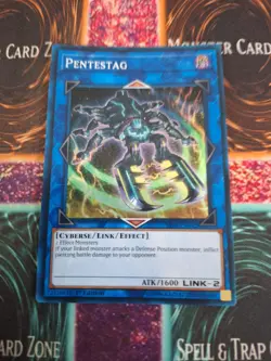 Yugioh Pentestag YS18-EN042 Super Rare 1st Edition Near Mint - Image 1