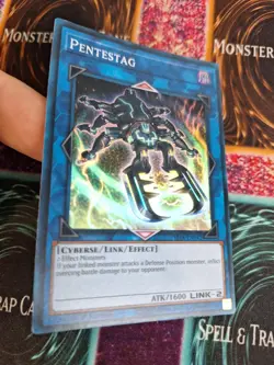 Yugioh Pentestag YS18-EN042 Super Rare 1st Edition Near Mint - Image 2