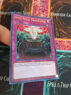 Yugioh Anti-Spell Fragrance BLLR-EN078 Ultra Rare 1st Edition Near Mint - Image 2