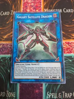 Yugioh Galaxy Satellite Dragon CHIM-EN047 Super Rare Unlimited Near Mint - Image 1