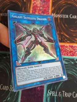 Yugioh Galaxy Satellite Dragon CHIM-EN047 Super Rare Unlimited Near Mint - Image 2