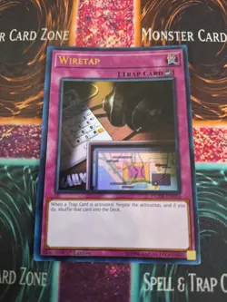 Yugioh Wiretap DUDE-EN054 Ultra Rare 1st Edition Near Mint - Image 1