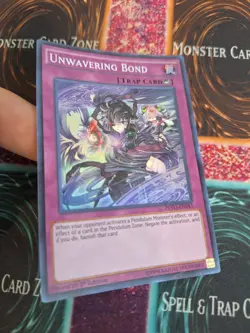 Yugioh Unwavering Bond SHVI-EN079 Super Rare 1st Edition Near Mint - Image 2