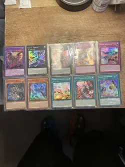 Lot Of 10 Holo RARE JUSH/MZTM Yugioh Cards! All NM! FREE SHIPPING! +BONUS CARDS! - Image 1