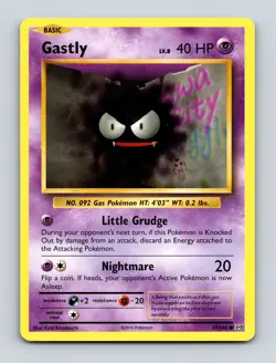 Gastly 47/108 XY - Evolutions Non Holo Pokemon Card NM/LP - Image 1