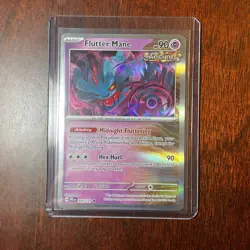 Pokemon TCG Flutter Mane 043/131 Prismatic Evolutions Rare Holo Card - Image 1
