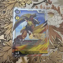 Digimon Card Game WarGreymon BT4-048 Judge Pack 1 Promo - Image 1
