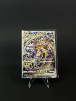 Pokemon Crown Zenith Mewtwo VSTAR GG44/GG70 Full Art Mint Card Charizard - Image 3
