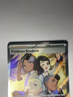 Paldean Student | 231/091 | Paldean Fates | FULL ART | MINT | Pokemon Card - Image 3