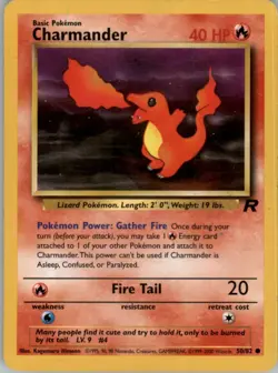 2000 Classic - Team Rocket Charmander Basic/Common #50 - Image 1
