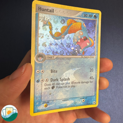2004 Pokemon Hidden Legends | Huntail | Reverse Holo | #19/101 - Image 3