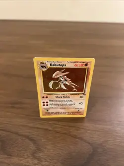 Pokemon TCG Kabutops 9/63 Holo Rare Unlimited LP Fossil - Image 5