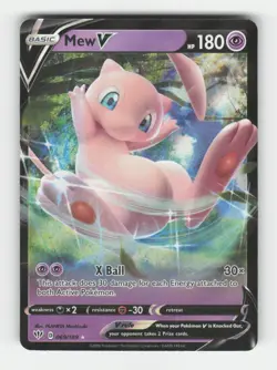 Mew V SWSH03: Darkness Ablaze (SWSH03) 069/189 Holofoil Ultra Rare NM EN - Image 1