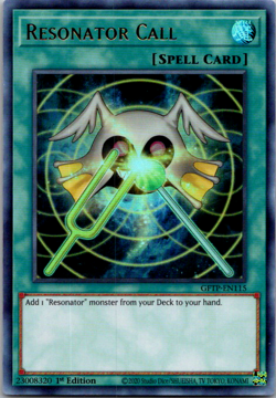 Resonator Call GFTP-EN115 Ultra Rare 1st Edition LP Yugioh TCG - Image 1