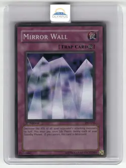 Mirror Wall - PSV-016 - Yugioh TCG - Super Rare - 1st - MP - Image 1