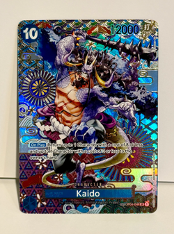 Kaido (044) (SP) OP04-044 Awakening of the New Era Foil One Piece English NM - Image 1