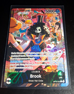 OP15-022 Brook Alt Art Leader One Piece English! FREE Shipping! - Image 1