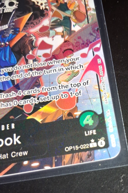 OP15-022 Brook Alt Art Leader One Piece English! FREE Shipping! - Image 2