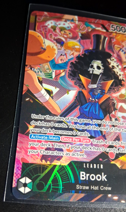 OP15-022 Brook Alt Art Leader One Piece English! FREE Shipping! - Image 5