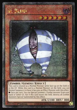 Il Blud (Quarter Century Secret Rare) RA03-EN186 Yugioh TCG Card NM/MINT - Image 1