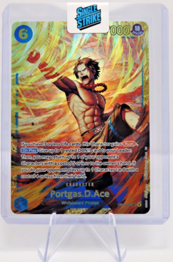 One Piece OP13-119 Portgas.D.Ace SEC - Image 1