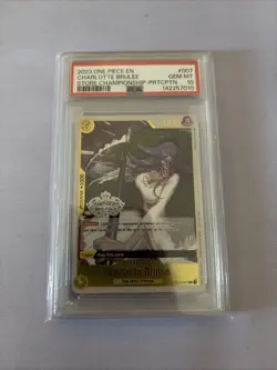 One Piece Charlotte Brulee (Store Championship Participation Pack) PSA10 - Image 1