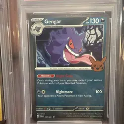 PIKACHU 018/091 And Gengar 057/091 Trick Or Trade 2024 PSA MINT 9 - Image 2