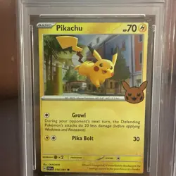 PIKACHU 018/091 And Gengar 057/091 Trick Or Trade 2024 PSA MINT 9 - Image 3