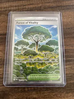 Forest of Vitality 109/088 Full Art Ultra Rare Pokemon TCG Perfect Order NM - Image 1