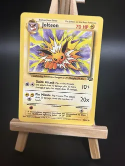 Pokemon TCG Jolteon Jungle 20/64 Non-Holo Card Unlimited Rare NM Condition - Image 1