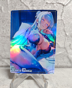 Nayuta Nikke Trading Card Waifu Goddess Story Anime Girl holo Karte Manga Full - Image 1